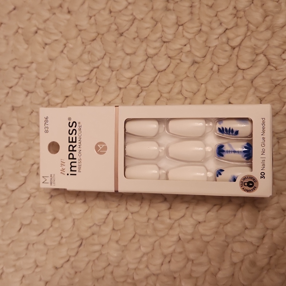 Impress press on nails medium